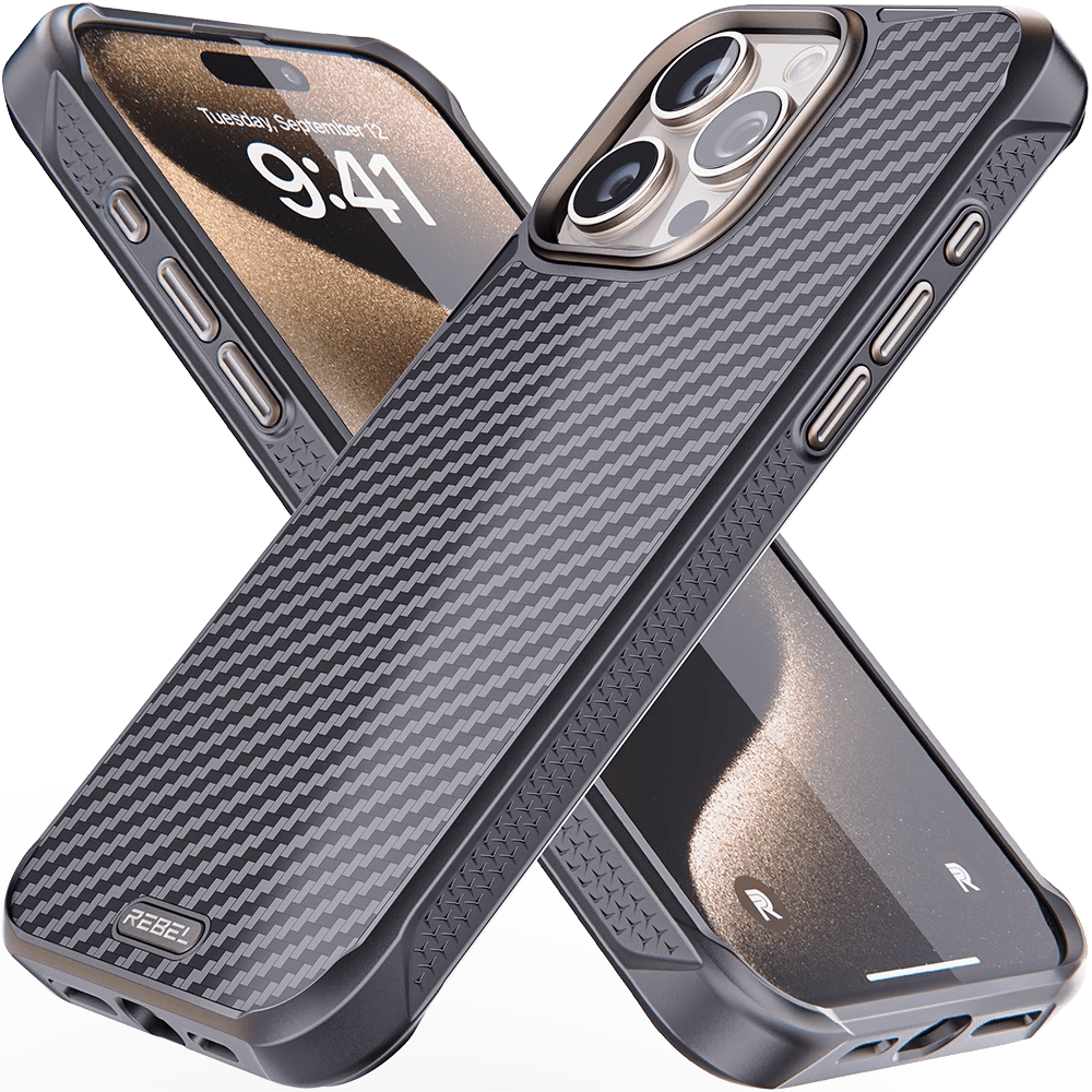 black and gold phone case Ebony Quilted Leather Case with Gold Detail Cazset
