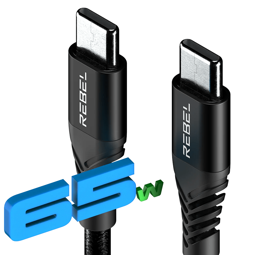 65W USB - C to USB - C Cable For Fast Charging - Phone Rebel