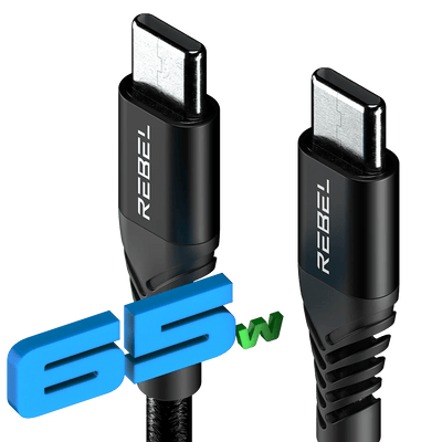 65W USB - C to USB - C Cable For Fast Charging - Phone Rebel