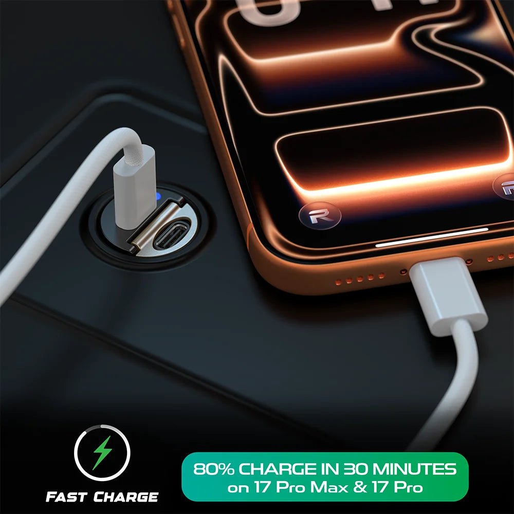 Dual 65W USB C Car Charger