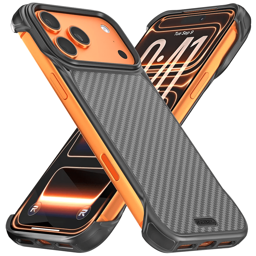 Coque iPhone 17 Pro Max Métallique avec Support Caméra