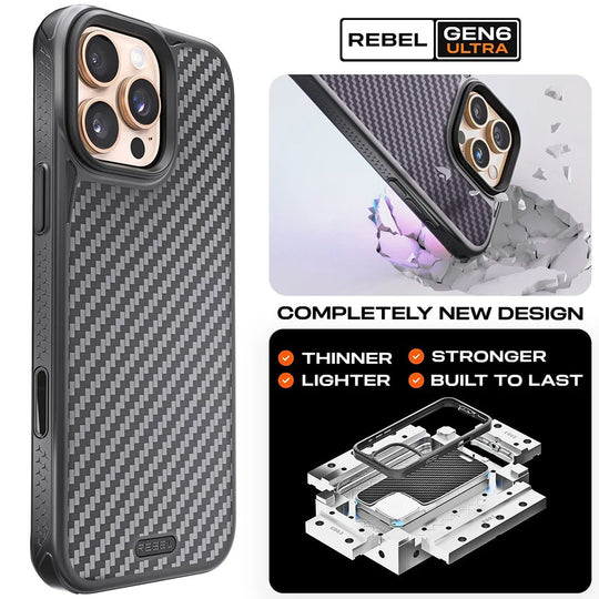 Max Case Fake Mous Case REBEL Series GEN6 Case For IPhone 16 Pro