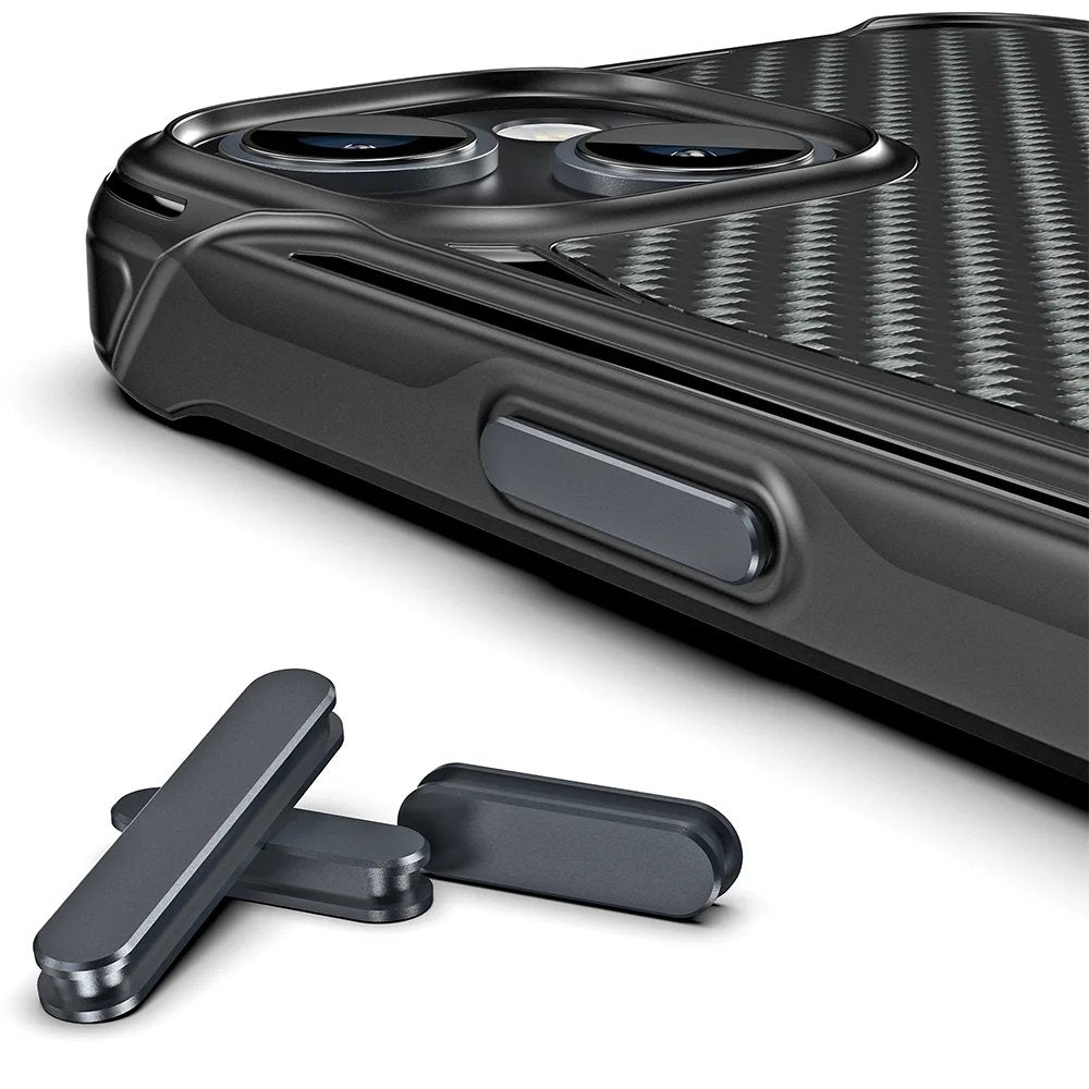 Black Phone Case Iphone 15 Pro Max - Luxe Phone Case