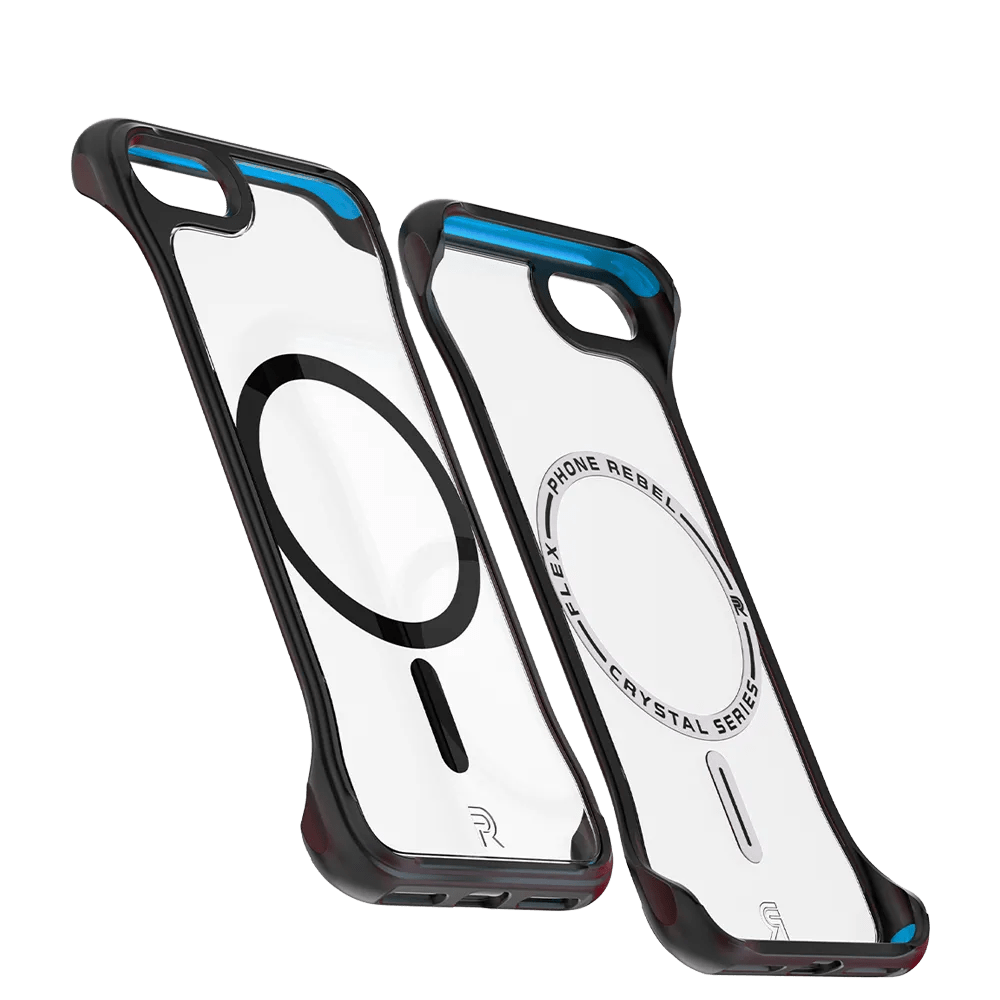 Phone Rebel iPhone 12 Case/iPhone 12 Pro Case [Flex Series] Flex Black